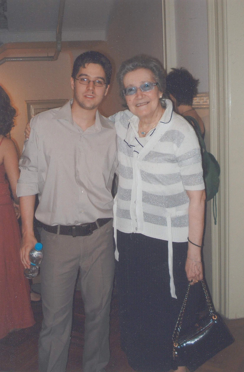 Με μαθητή της